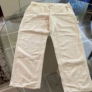 American Eagle, 12 short, high rise, mid weight cotton, cargo pants, NWT.
